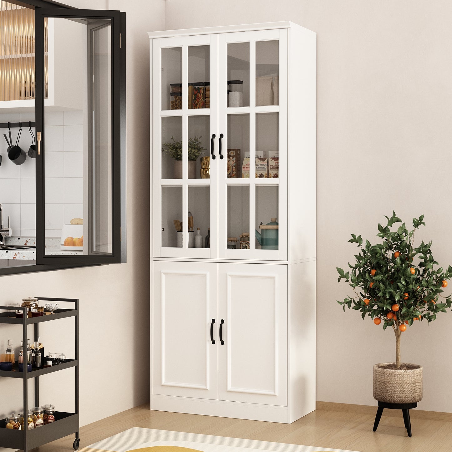https://www.walmart.com/ip/WIAWG-Modern-Versatile-Storage-Cabinet-Set-China-Cabinet-Bookcase-Display-Storage-Organizer-for-Home-Office/2729607087