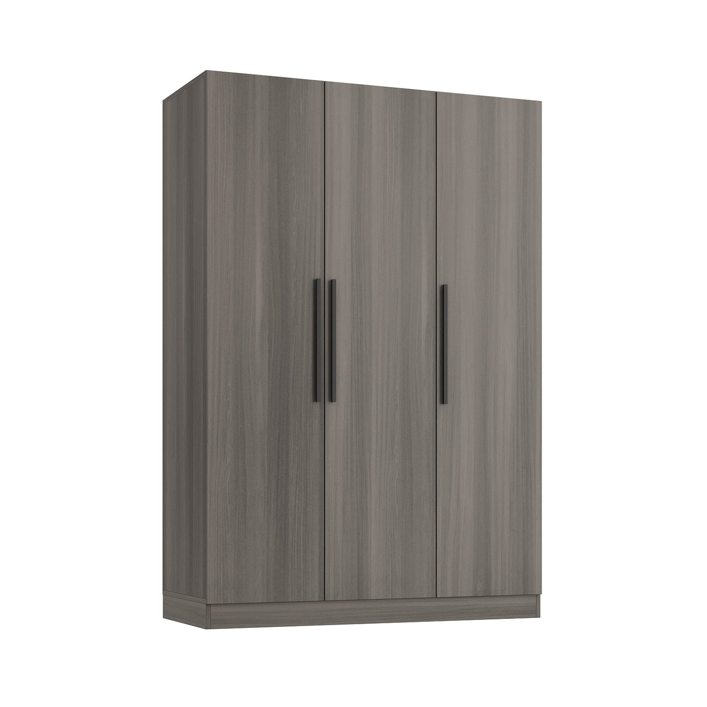 WIAWG 3-Door Large Wardrobe Armoire Closet with 3 Doors,Wardrobe Cabinet for Hanging Clothes for Bedroom,Brow