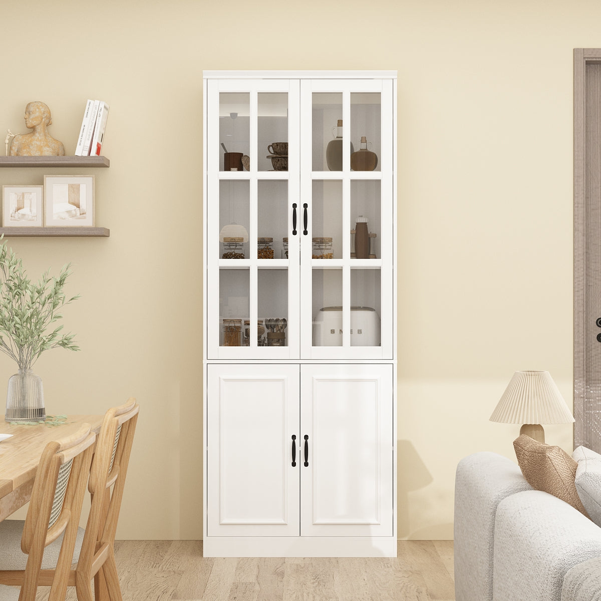 https://www.walmart.com/ip/WIAWG-Modern-Versatile-Storage-Cabinet-Set-China-Cabinet-Bookcase-Display-Storage-Organizer-for-Home-Office/2729607087