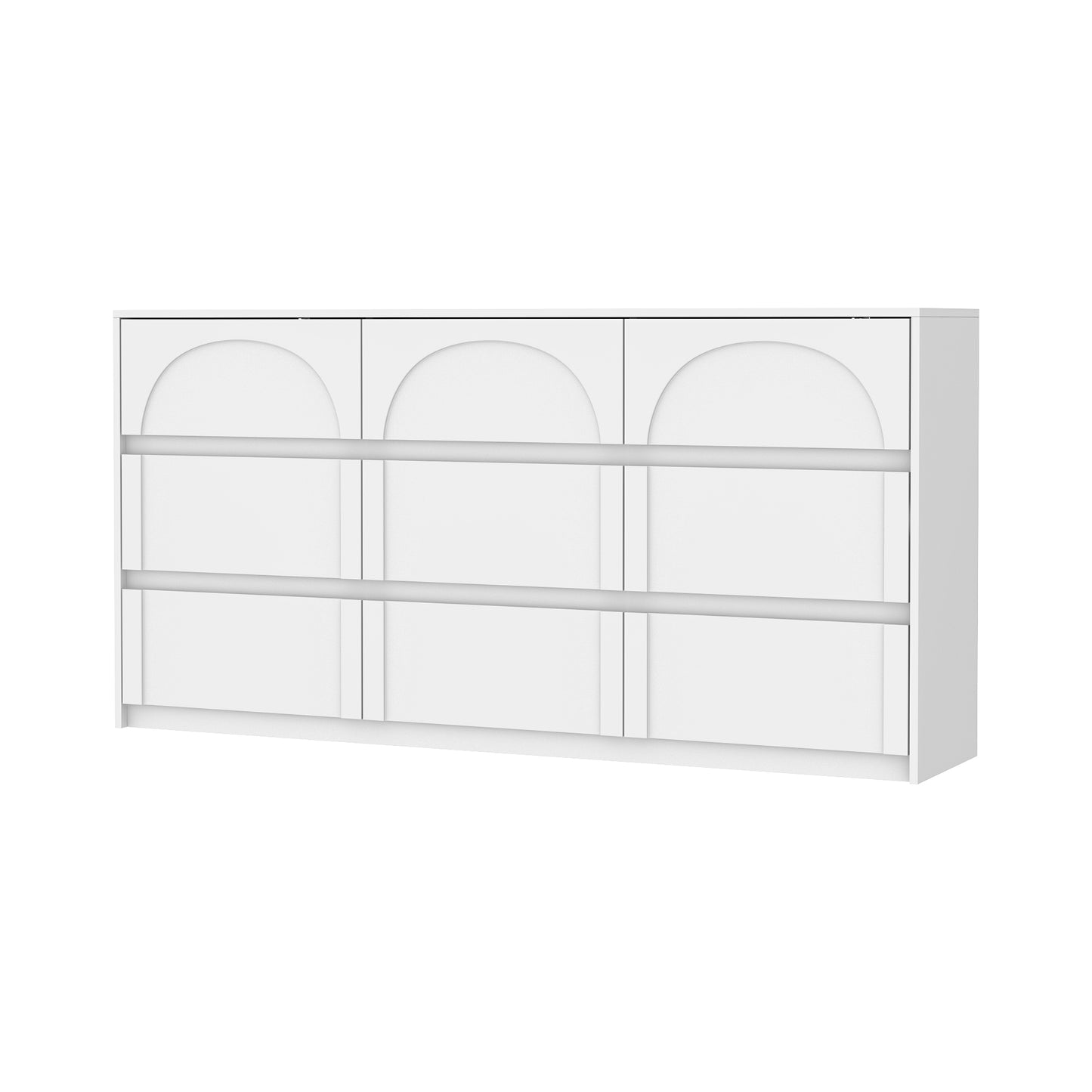 WIAWG 63-Inch Tall Bedroom & Living Room Storage Cabinet - Ample Space in a 9-Drawer Chest Dresser