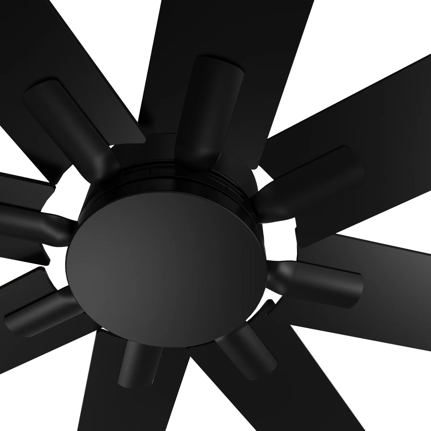 WIAWG 65" Ceiling Fan with 5 Reversible Blades Matte Black